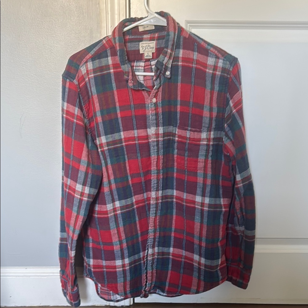 Men’s JCrew Double Knit Shirt - Size Large